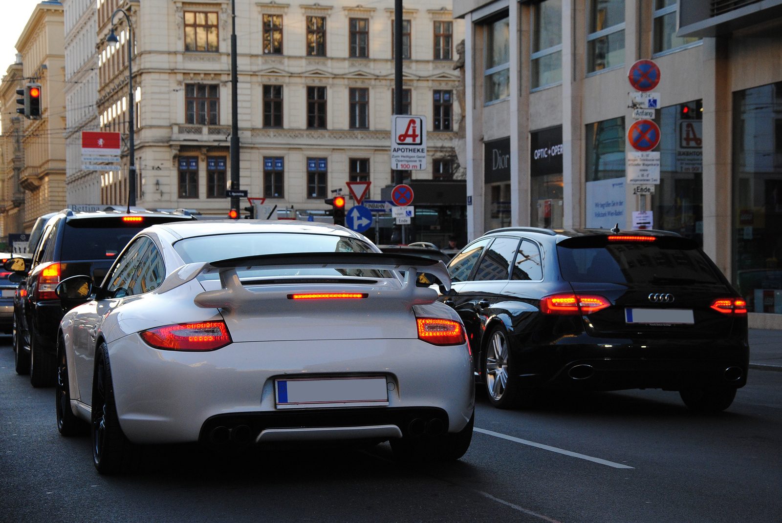 Porsche 911 (997) Carrera S MkII TechArt - Audi RS4 Avant B8