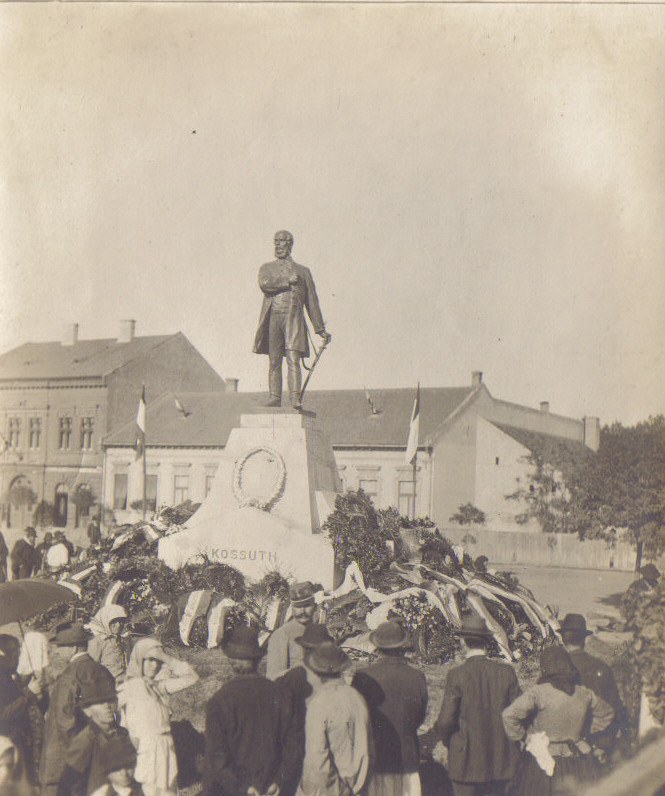 Kossuth szobor avatás 1905. szeptember 19.-én