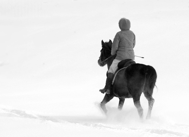 Téli lovaglás 01