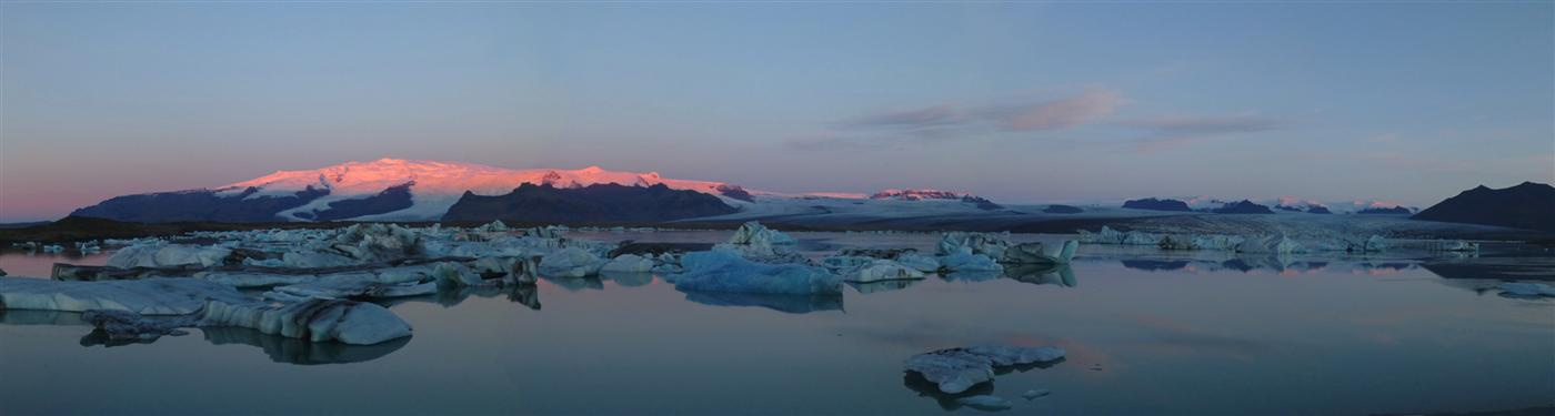 Jökulsárlóni csodás napfelkelte