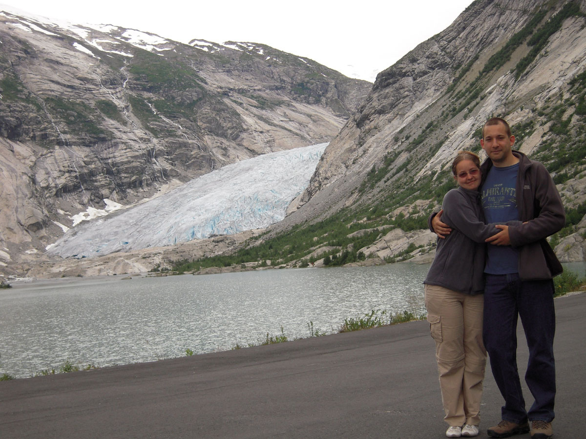 Nigardsbreen gleccsernél