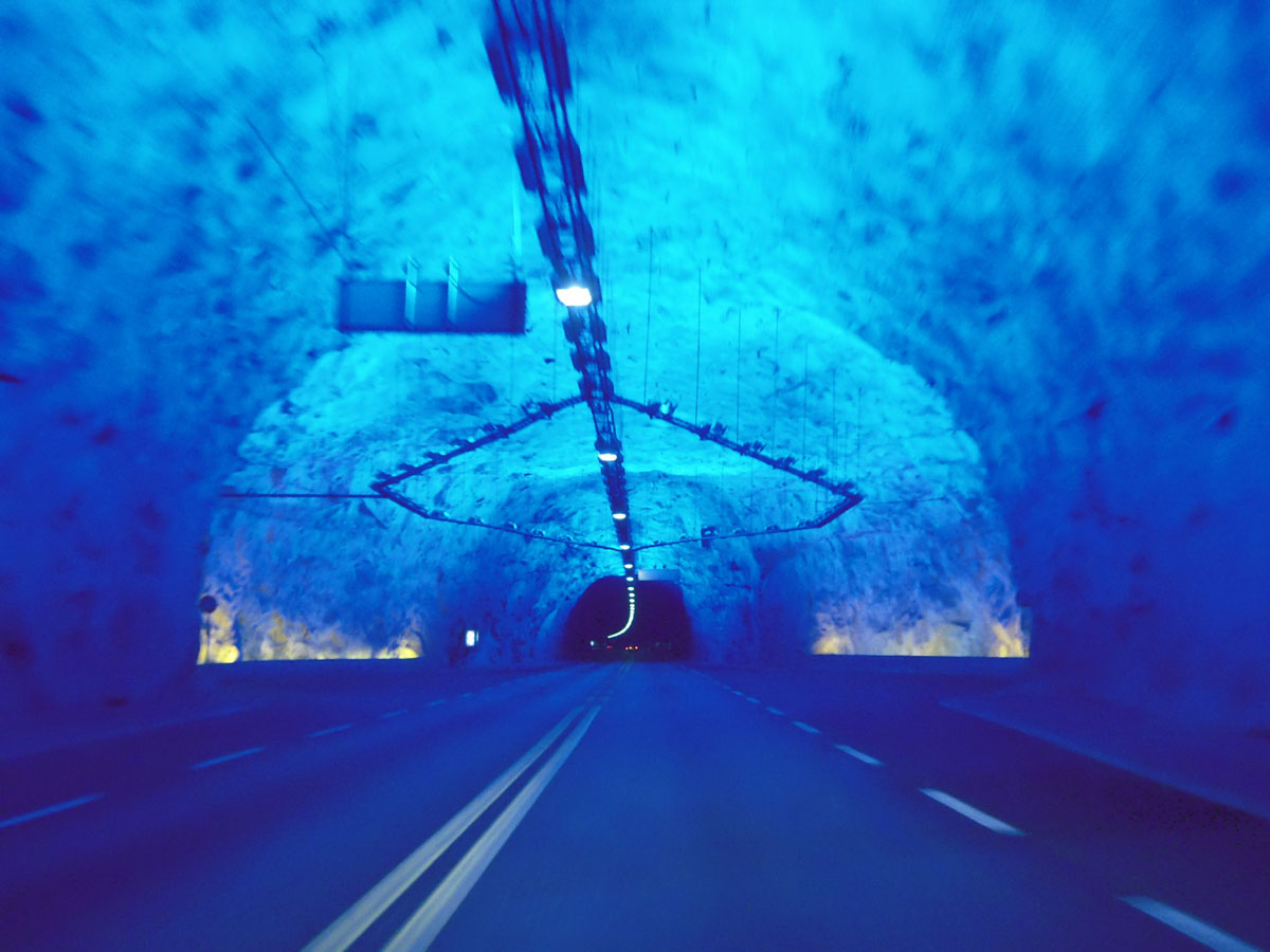 Laerdal alagút-Európa leghosszabbja 24.5km
