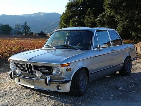 1972 BMW 2002 tii Front Vineyard 1