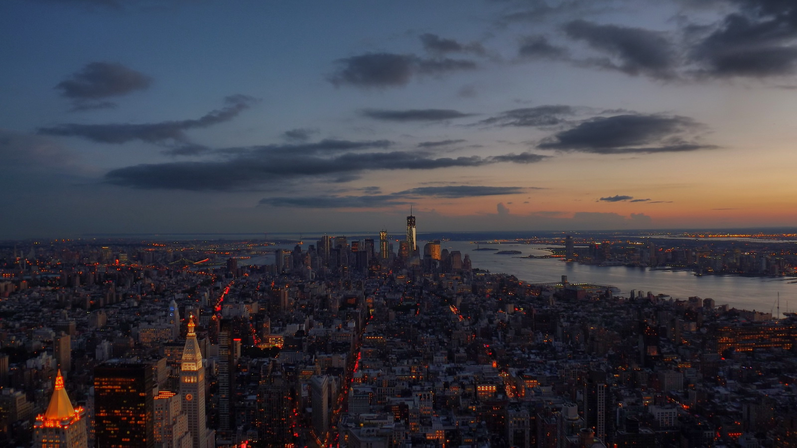 Kilátás az Empire State Buildingből I.