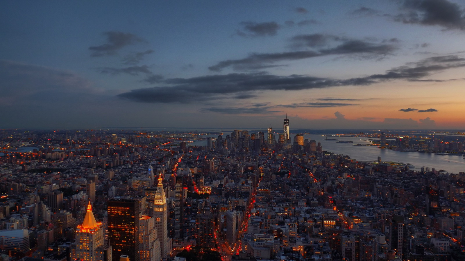 Kilátás az Empire State Buildingből III.