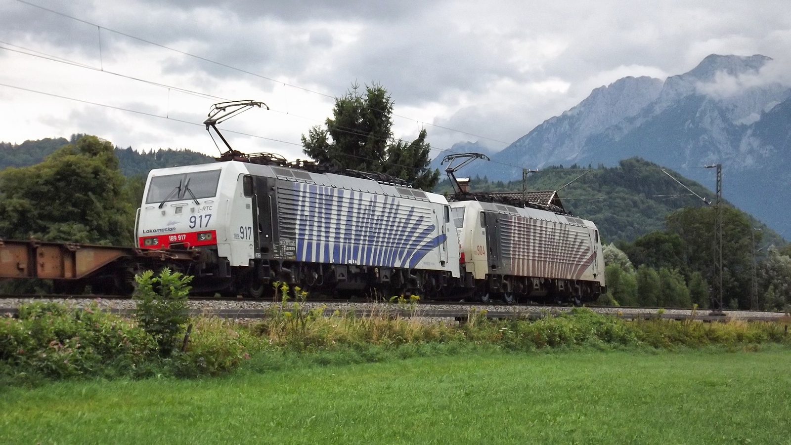 Lokomotion 189 917, Oberaudorf, 2013.08.19.