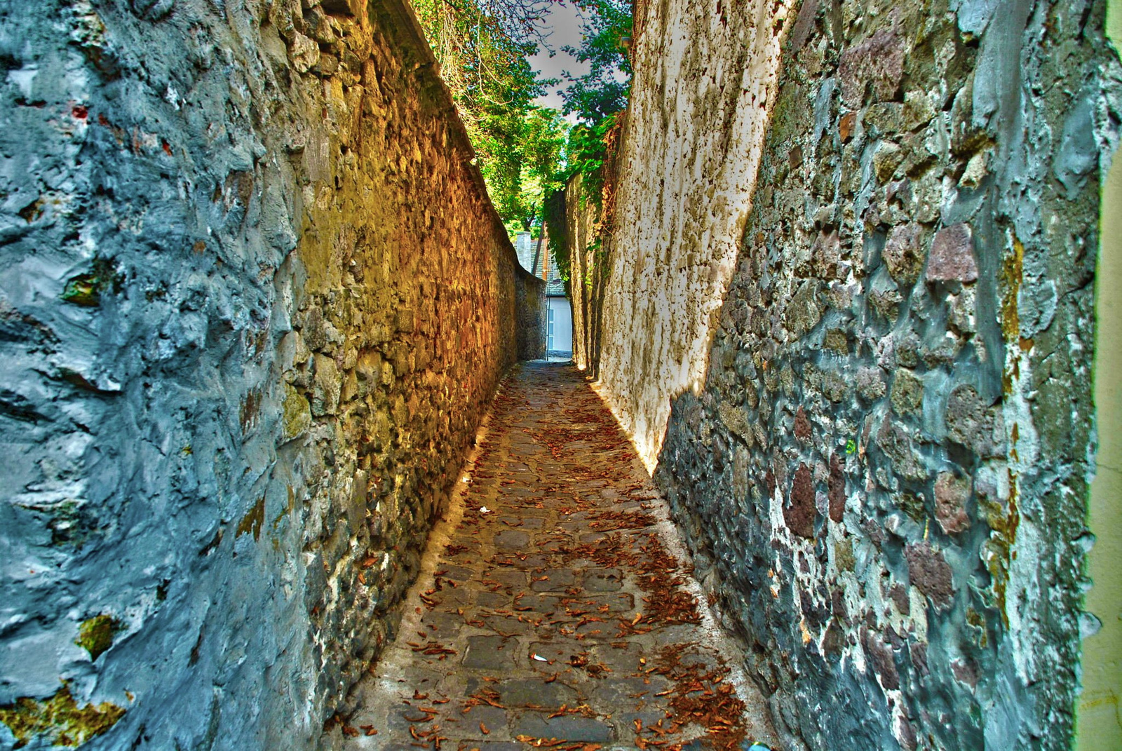 Szentendre-sikátor HDR