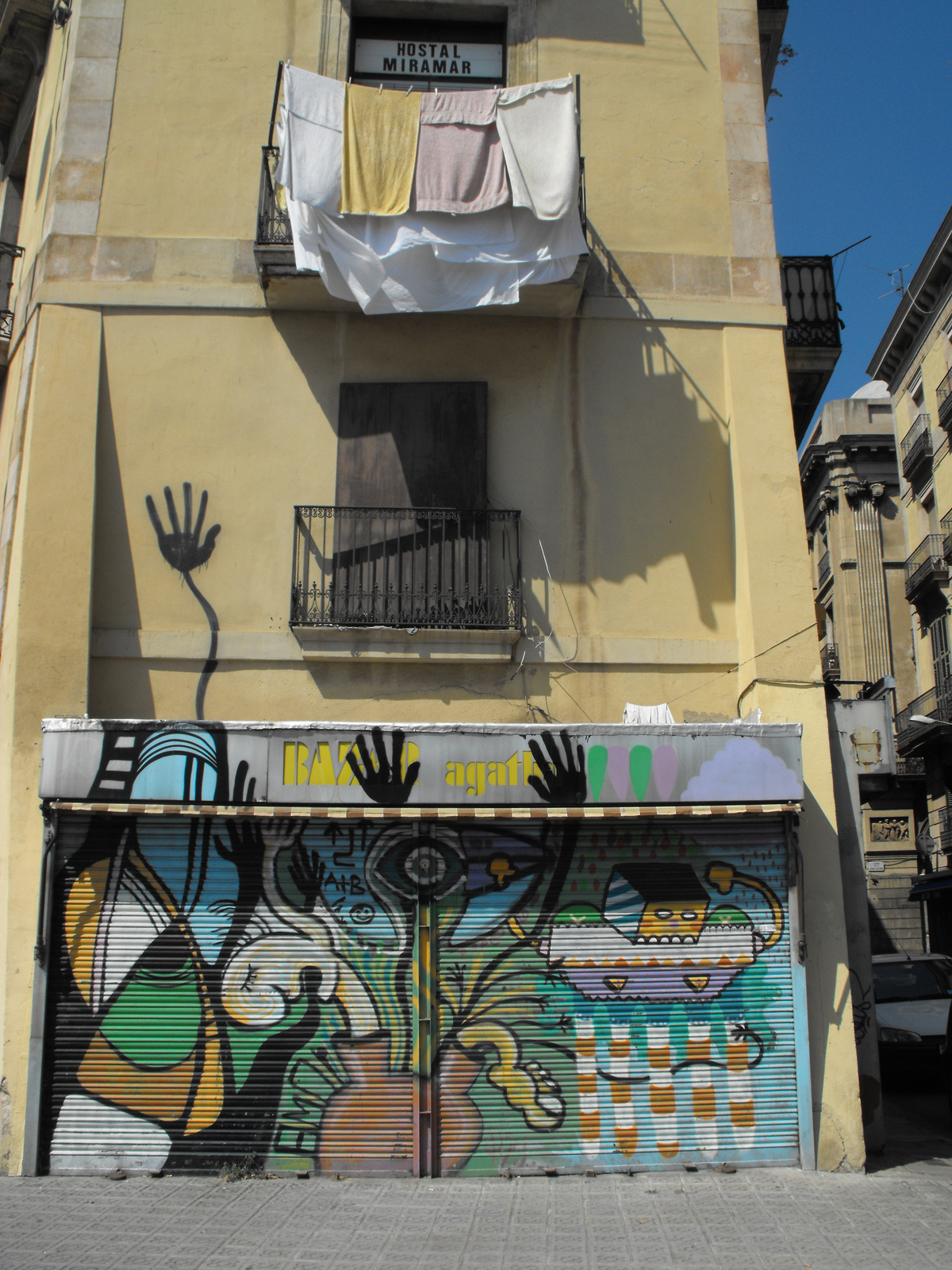Barcelon - Teregetés avagy a streetart része