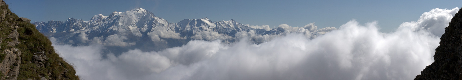 Mont Blanc panoráma