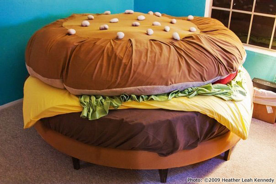 hamburger bed