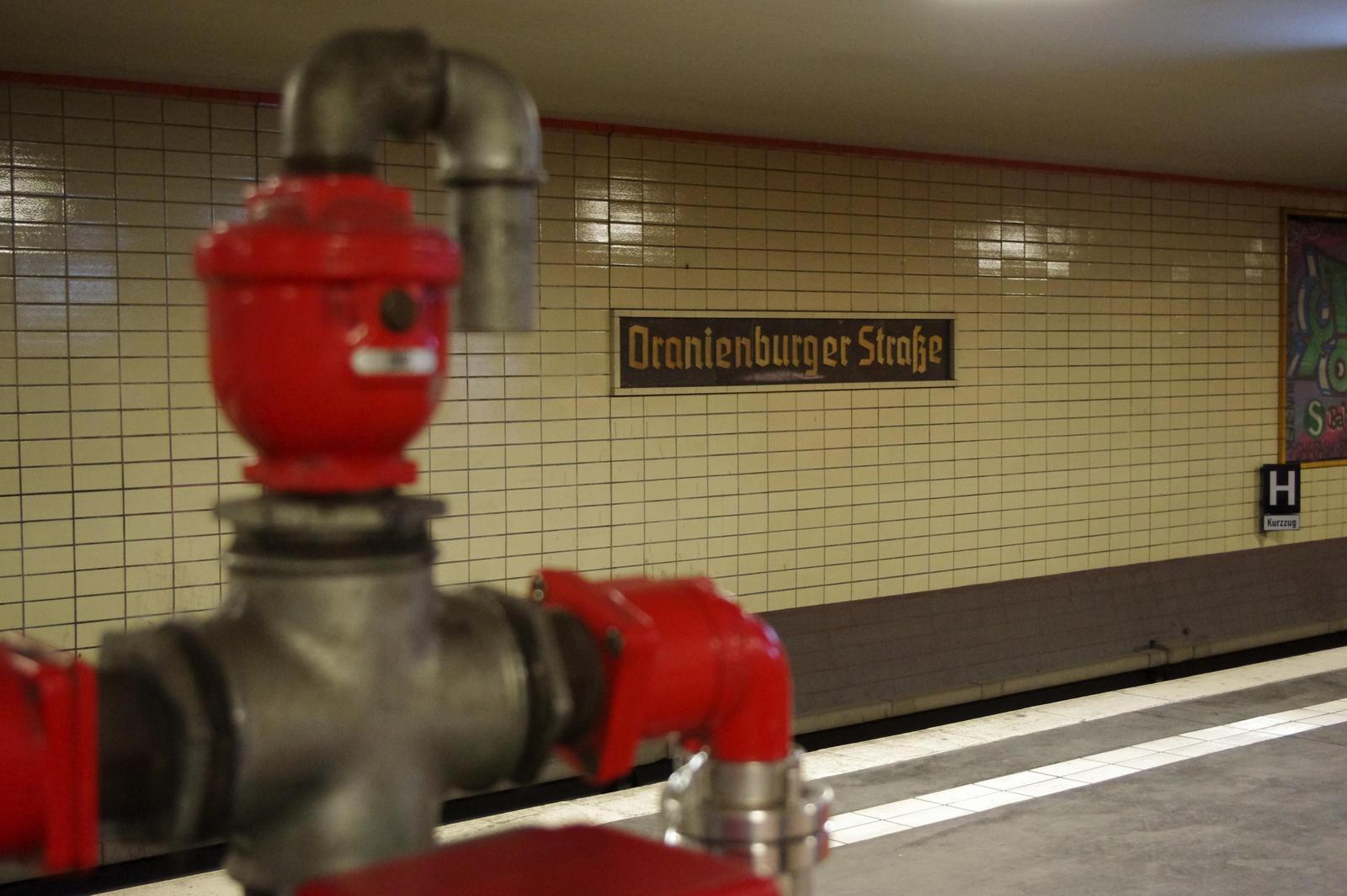 Az Oranienburger állomás