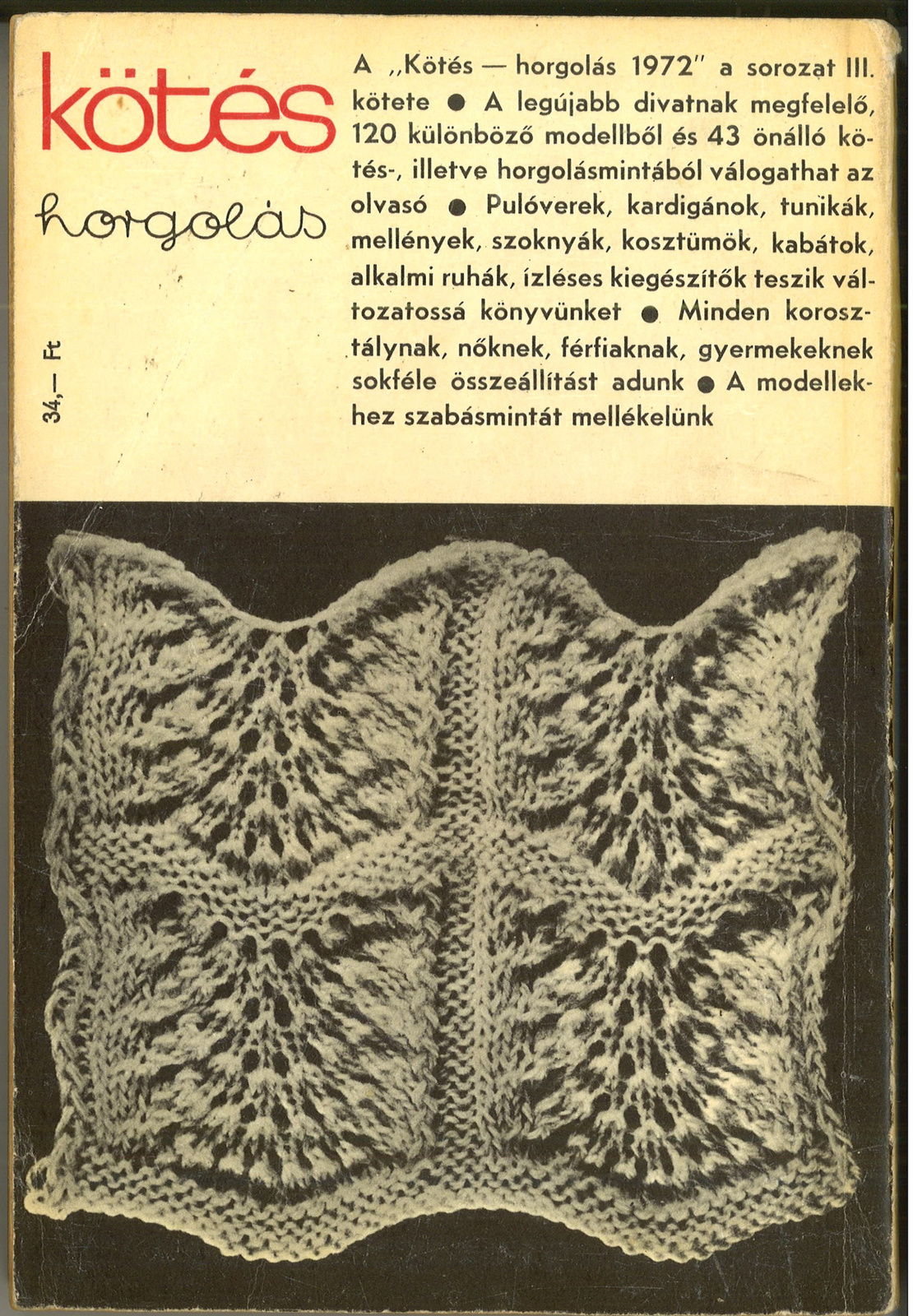 kötés horgolás 1972