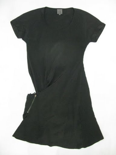 90723A-01A CK BLACK SILK DRESS SIZE 2 4 6 PRICE USD 48[1]