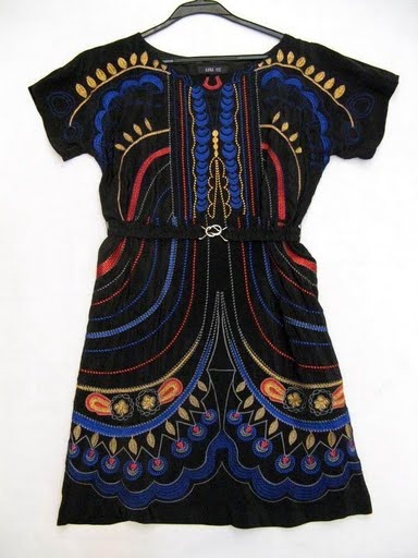 90804B-20A ANNASUI BLACK SILK DRESS SIZE 2 4 6 8 PRICE USD 46[2]