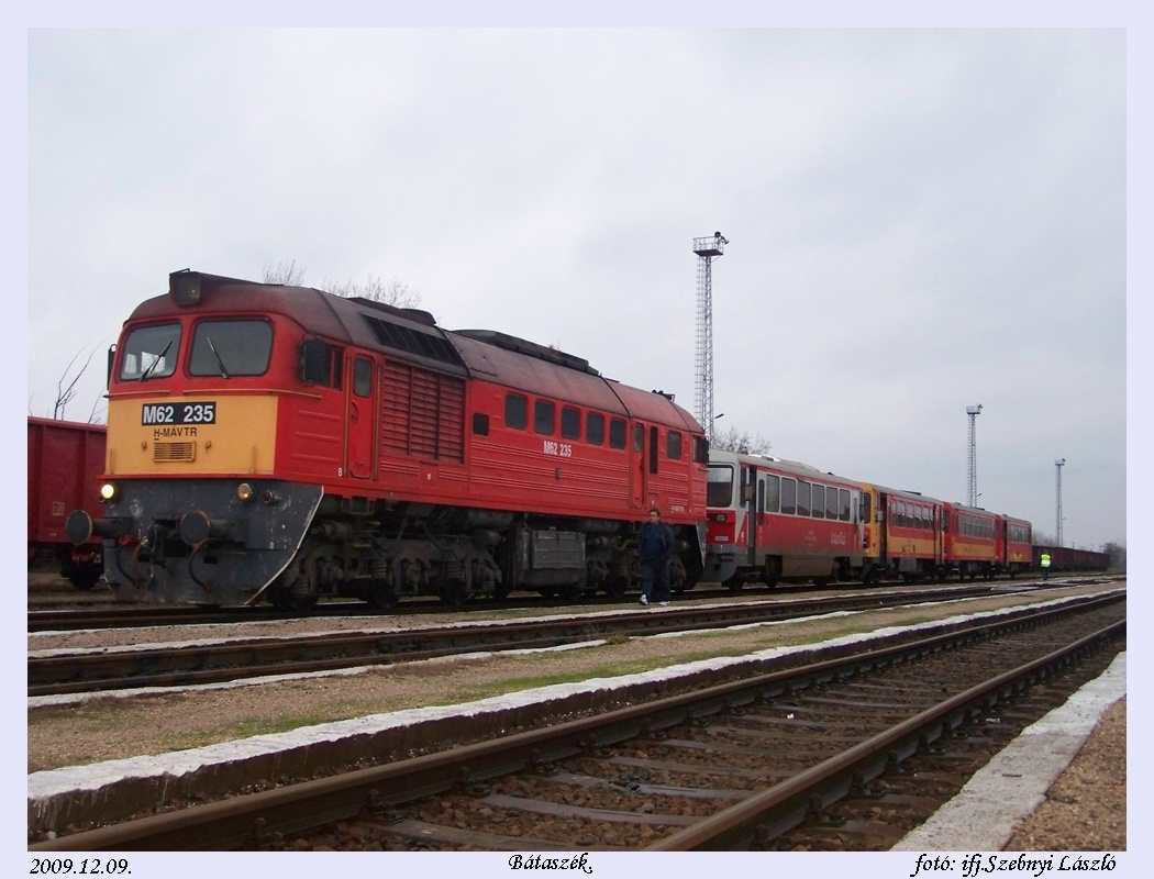 M62 - 235 + Bzmot - 419 - 199 Bátaszék (2009.12.09).