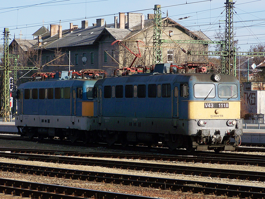 V43 - 1118 + 431 150 Kelenföld (2012.01.07).