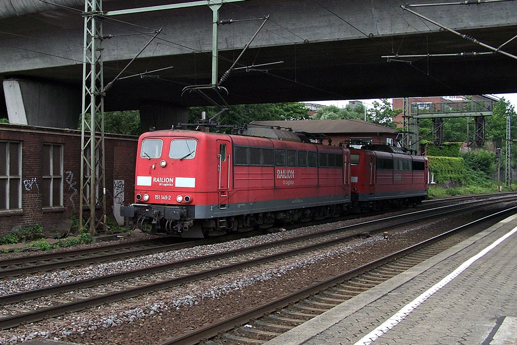 151 149 - 2 + 151 033 - 8 Hamburg - Harburg (2012.07.11).