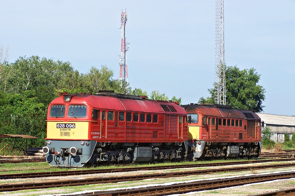 628 096 + 628 228 Bátaszék (2013.07.03).