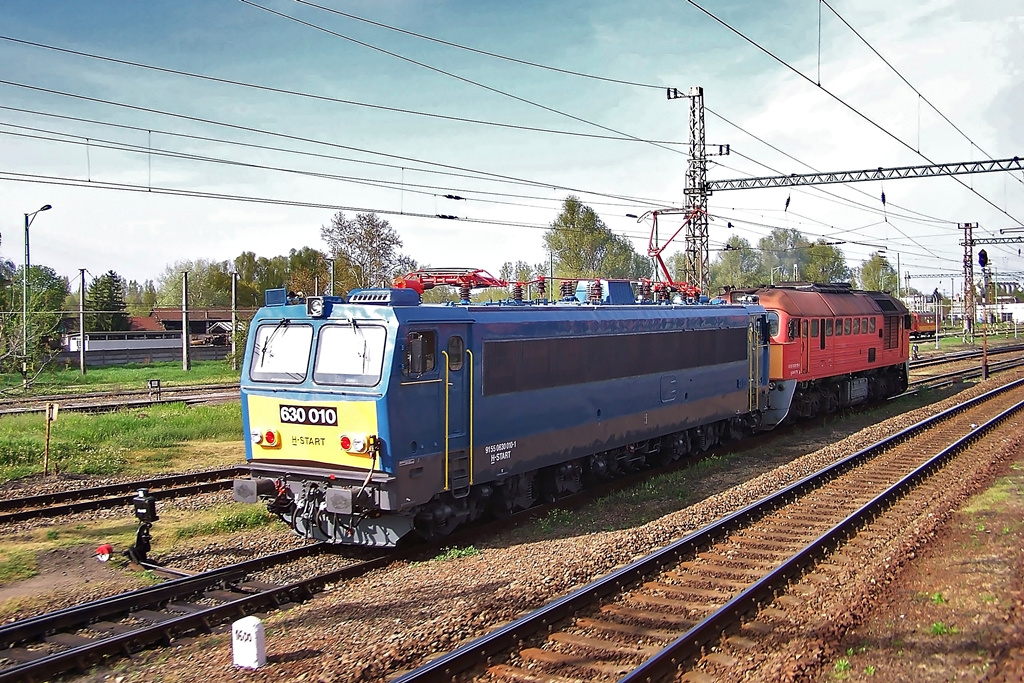 628 116 + 630 010 Dombóvár (2014.04.08).