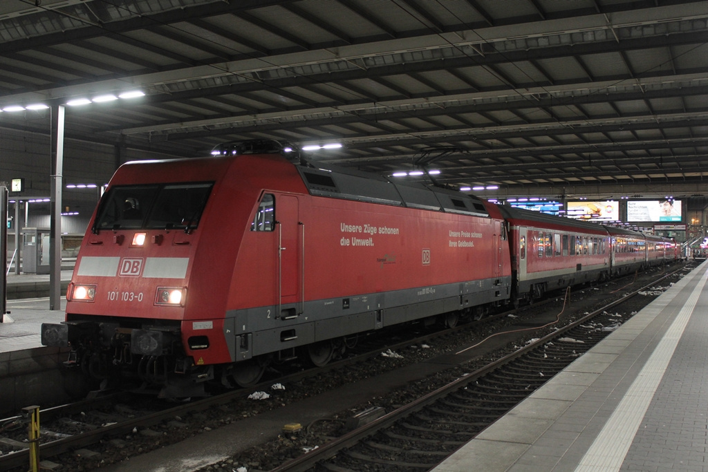 101 103 München Hbf (2018.02.18)