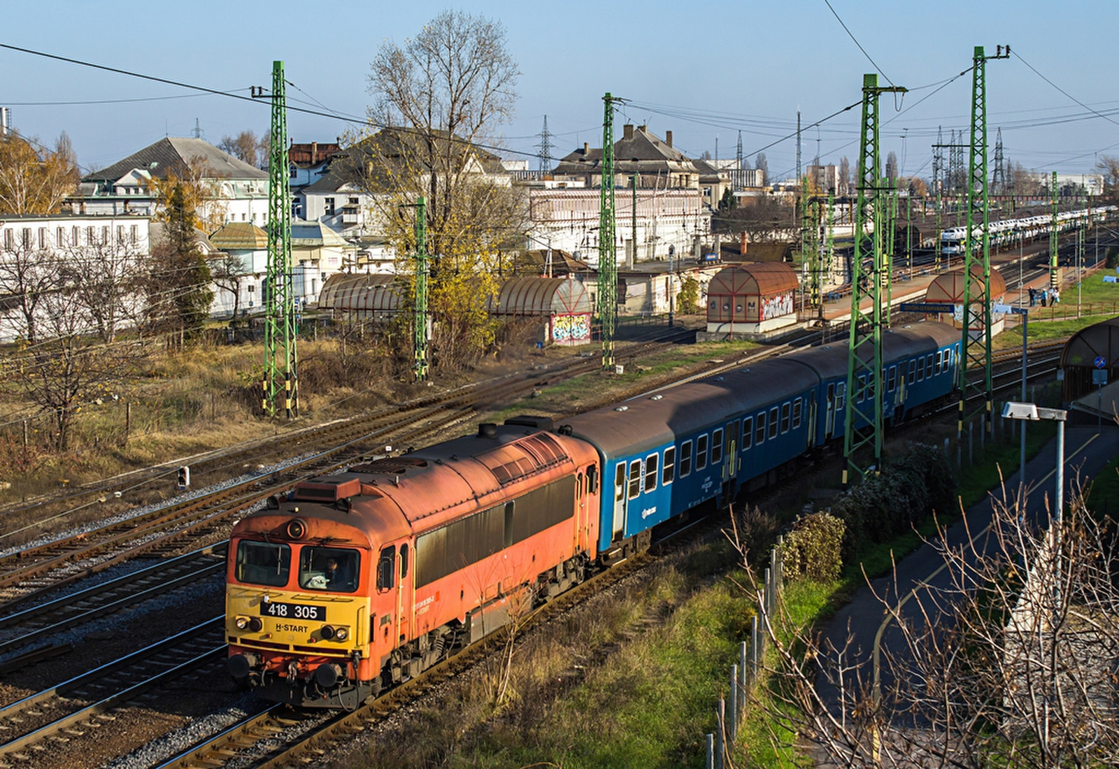 418 305 Győr-Gyárváros (2019.11.24).