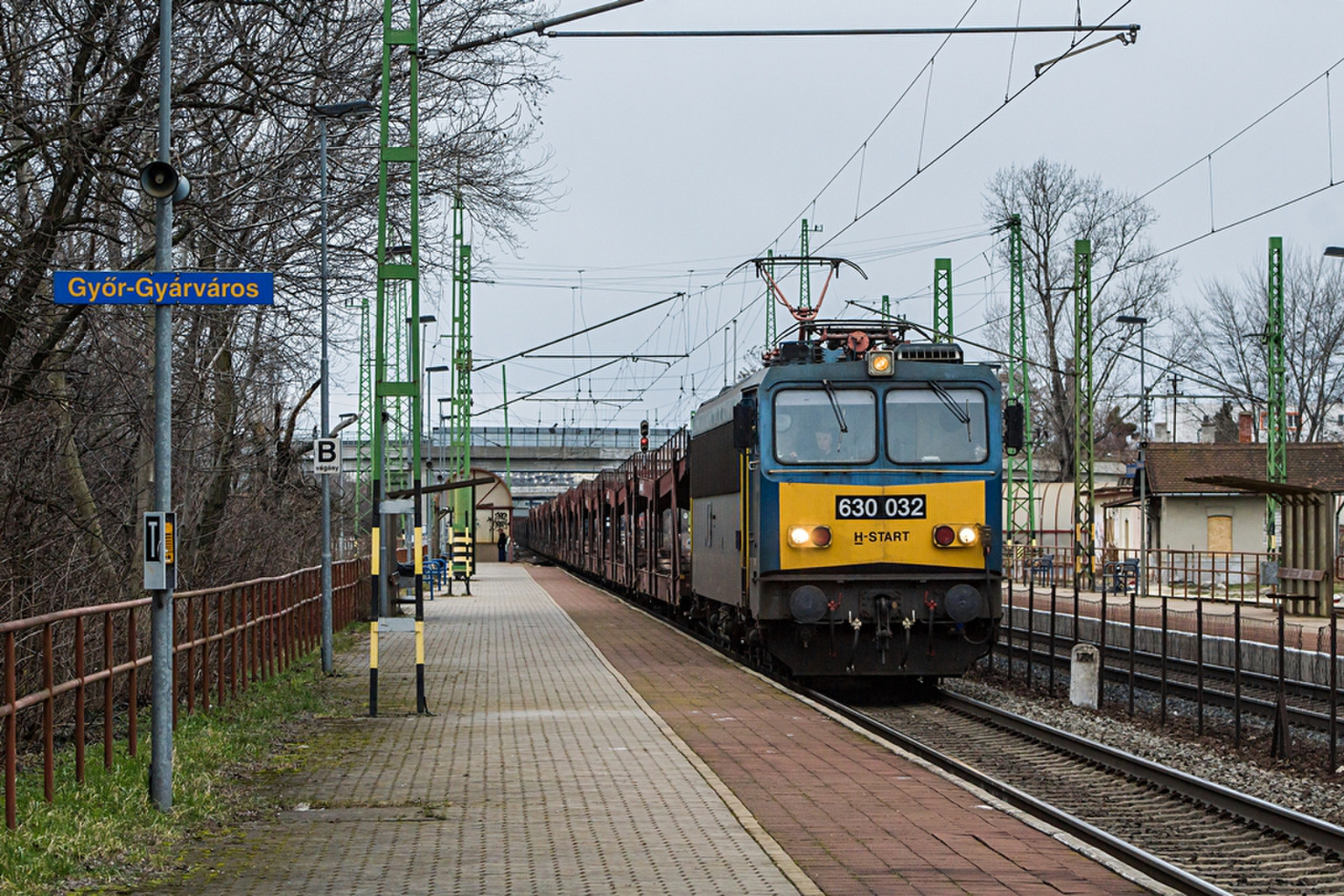 630 032 Győr-Gyárváros (2020.02.19).