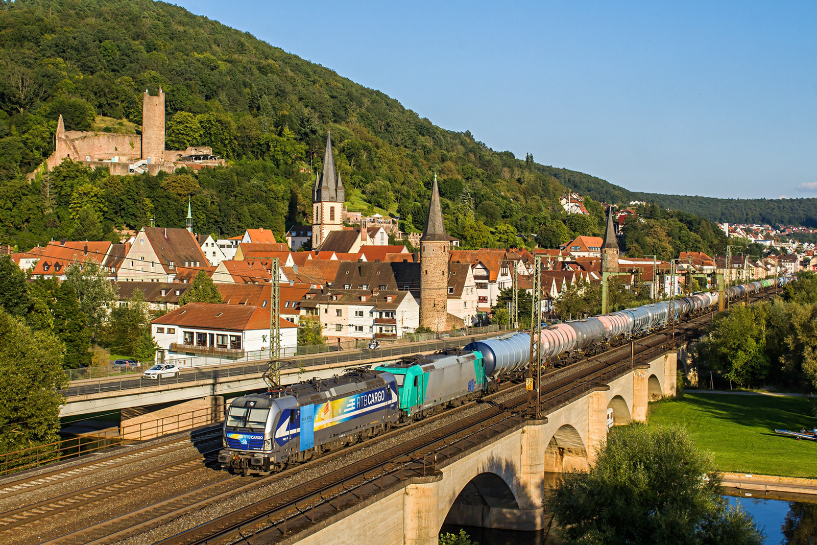 193 824+185 610 Gemünden am Main (2021.09.04).