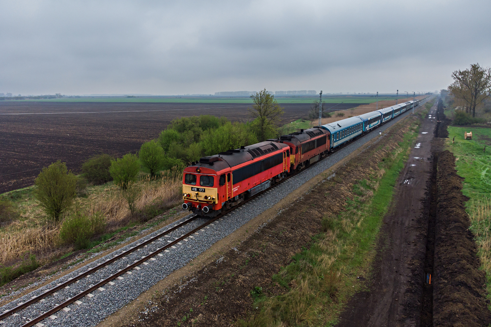 418 177+145 Püspökladány (2022.04.23)