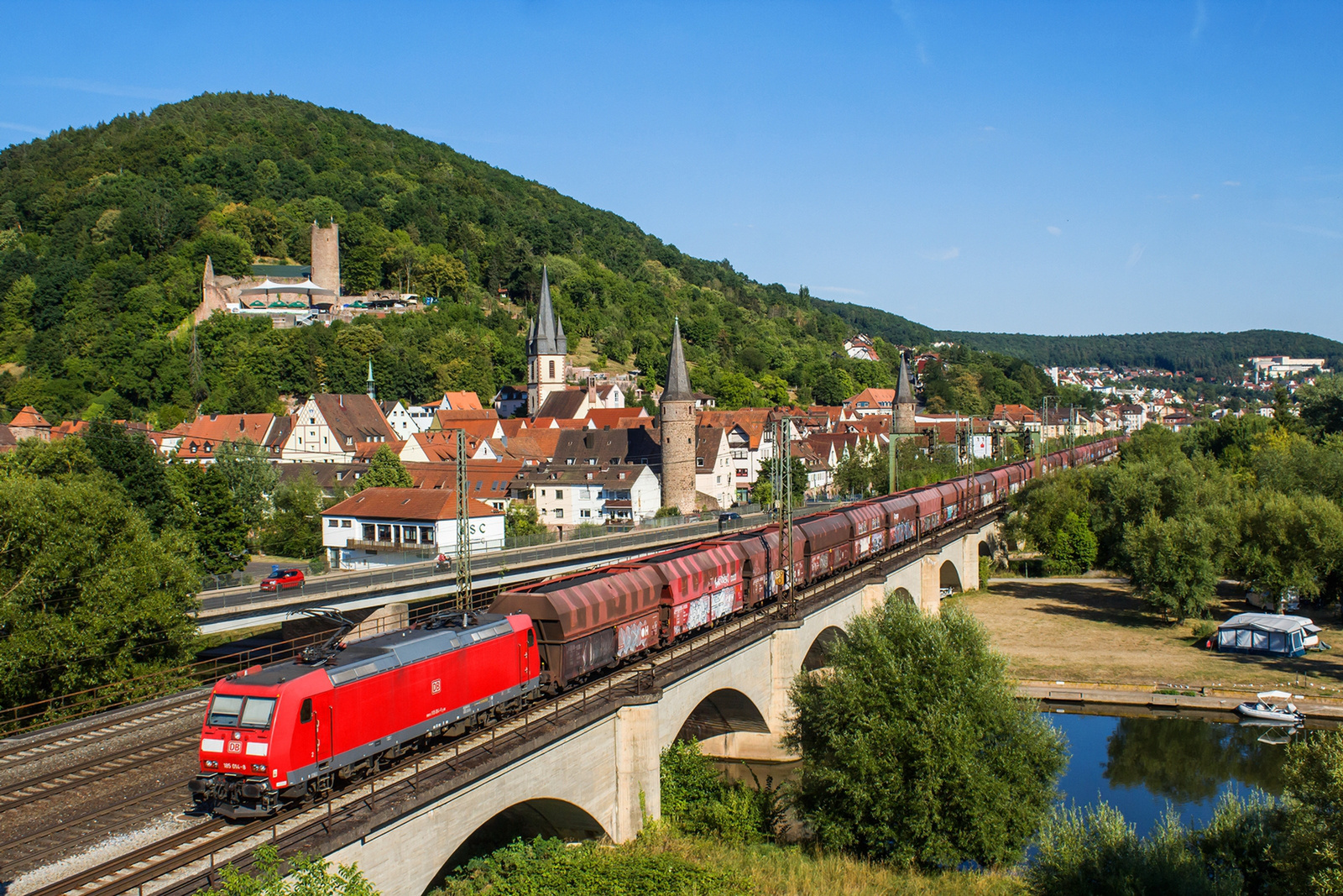 185 014 Gemünen am Main (2022.08.03).