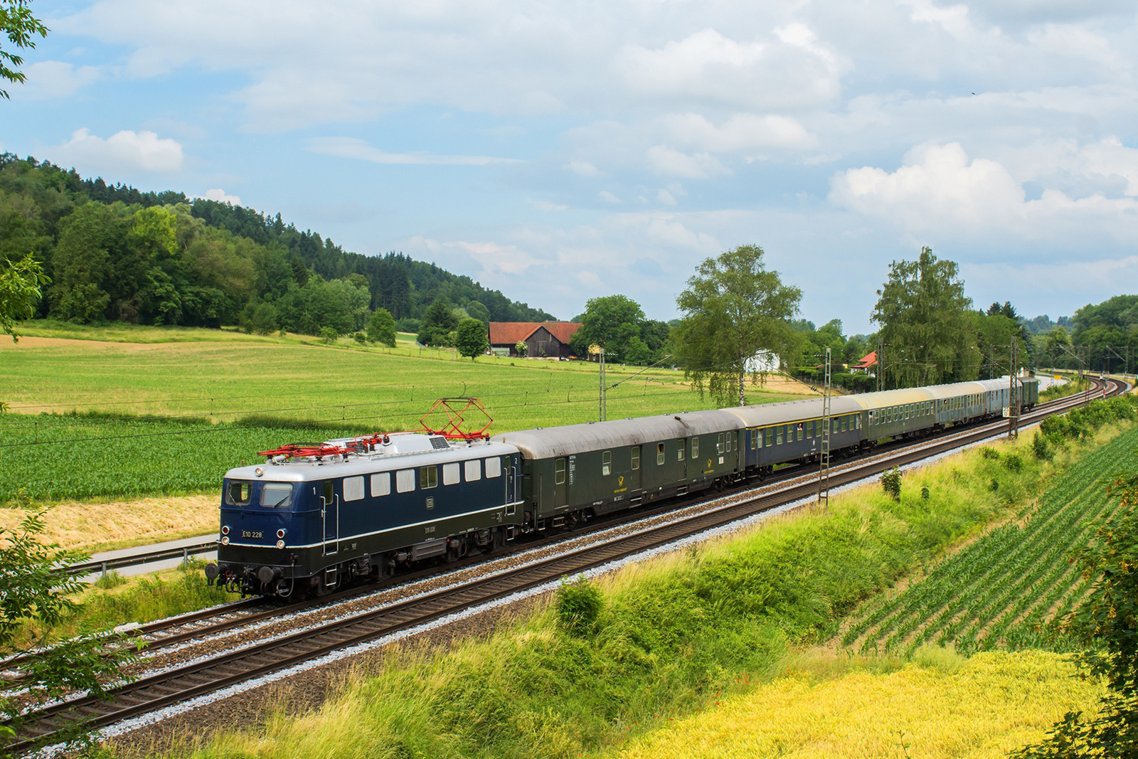 E10 228 Vilshofen ad. Donau (2023.06.10).