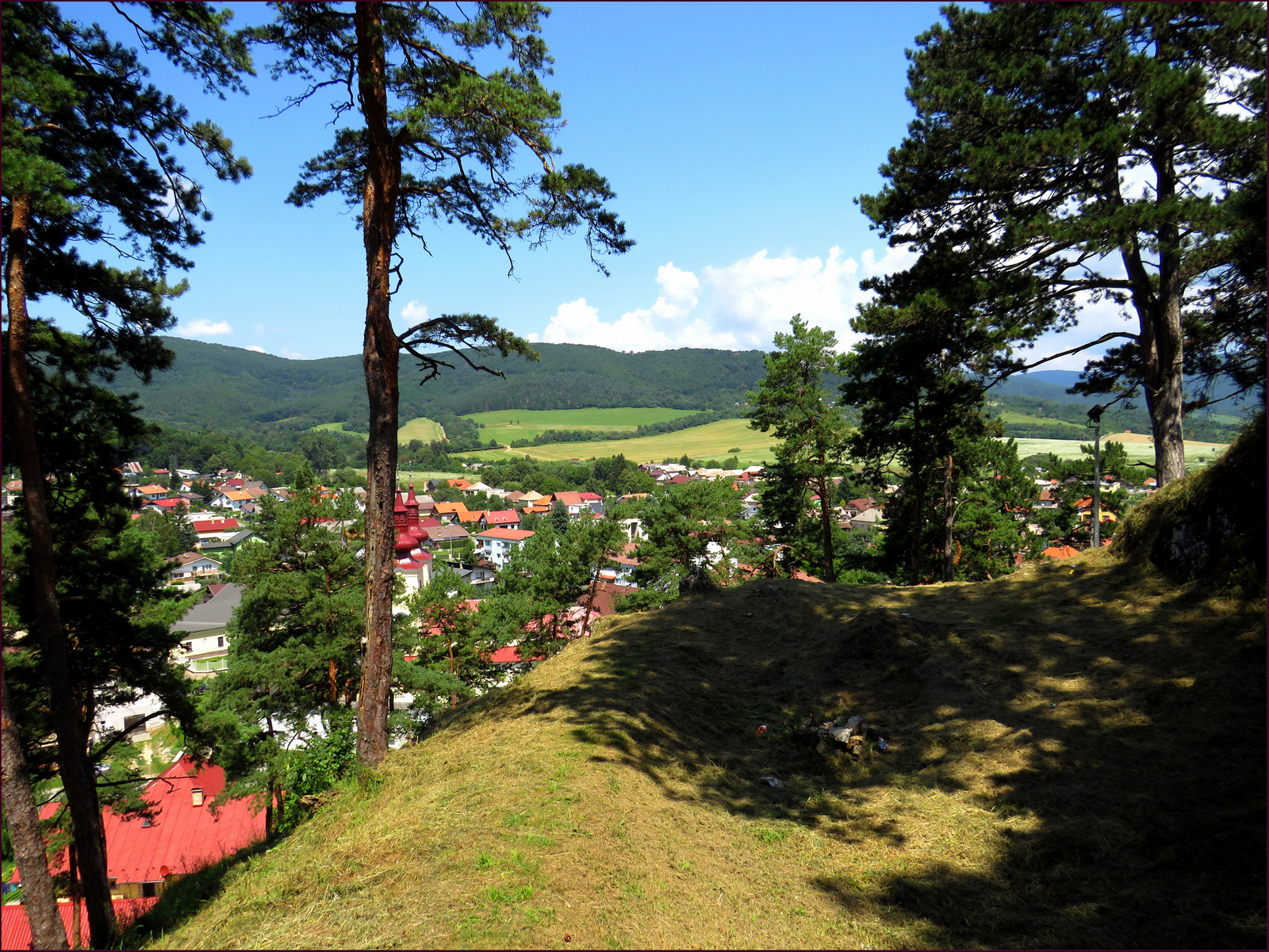 Divény - panoráma a vártól