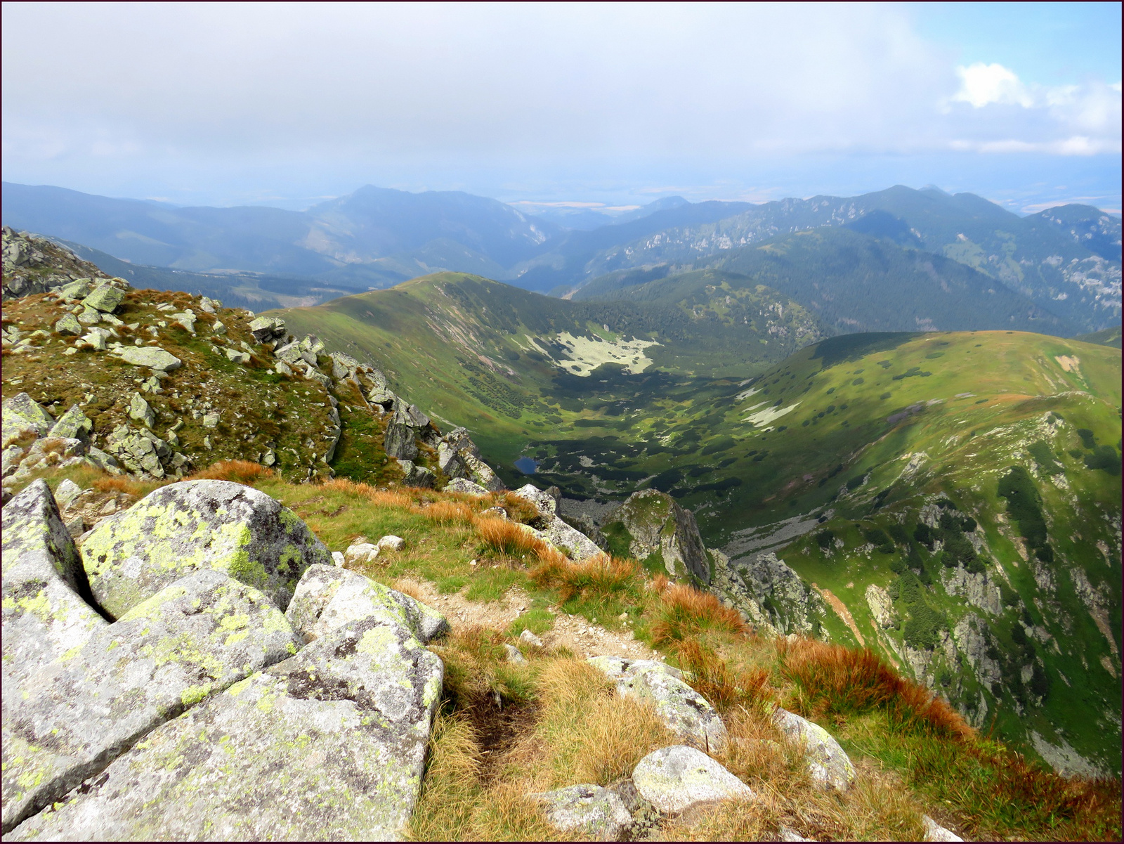 Panoráma a Gyömbér-csúcsról