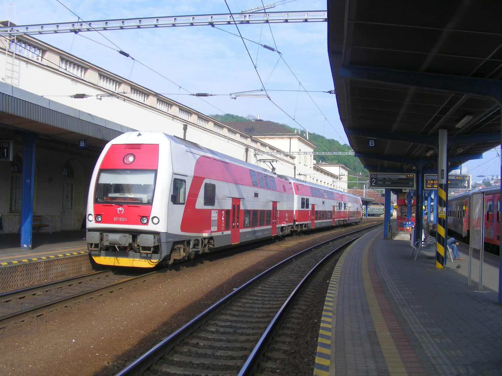 Szlovák emeletes vonat