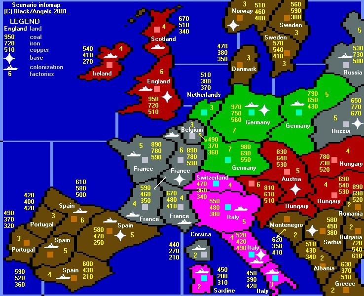 scenario map