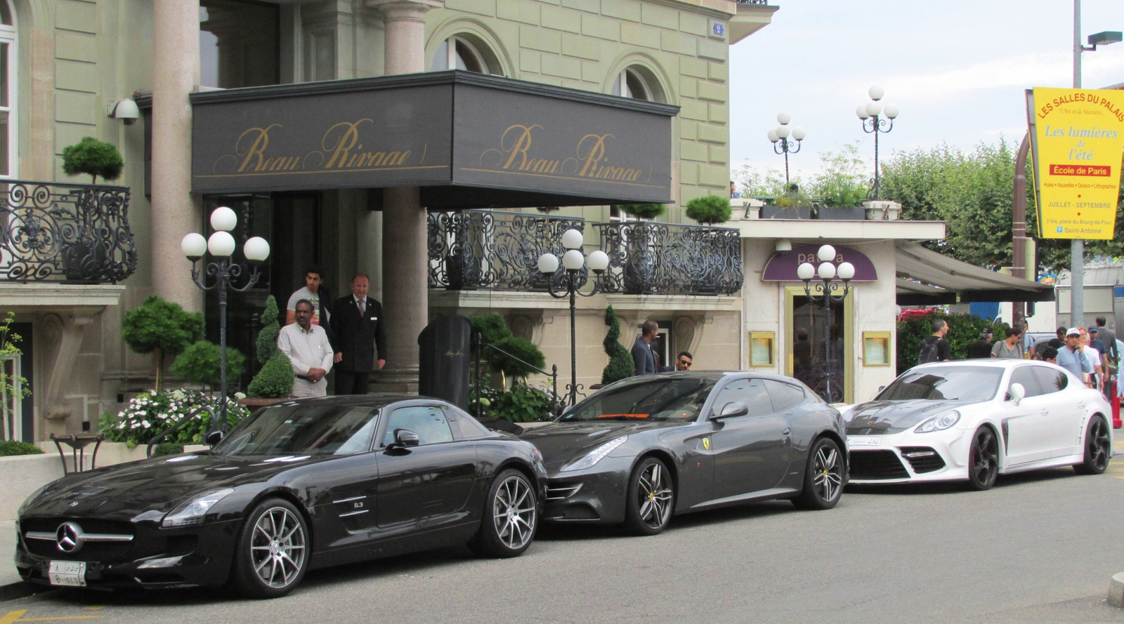 Mercedes-Benz SLS AMG - Ferrari FF - Mansory Panamera