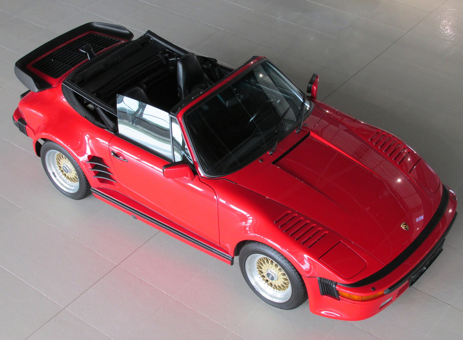 Porsche 911 Turbo Cabriolet Flachbau