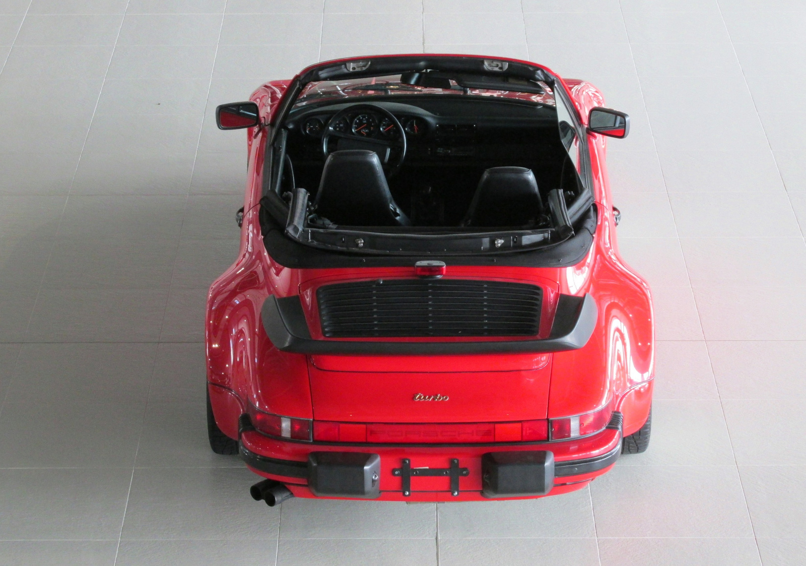 Porsche 911 Turbo Cabriolet Flachbau