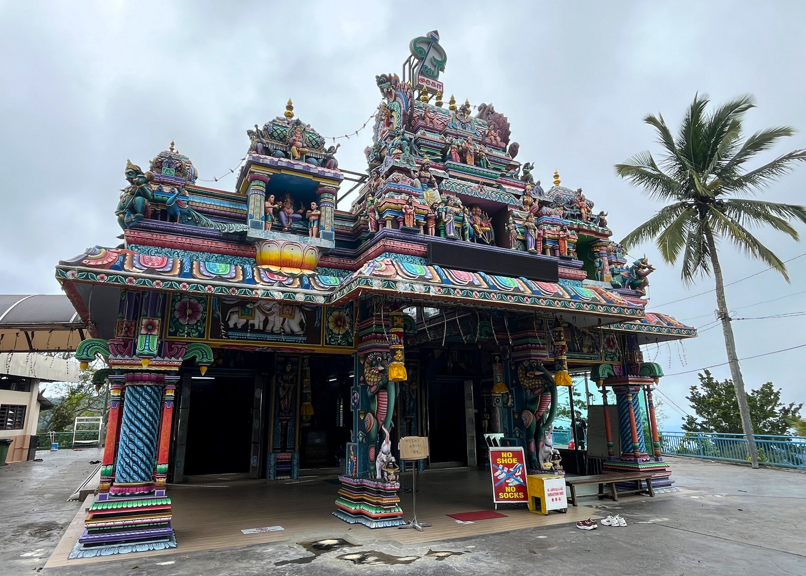 Hindu templom, Penang Hill