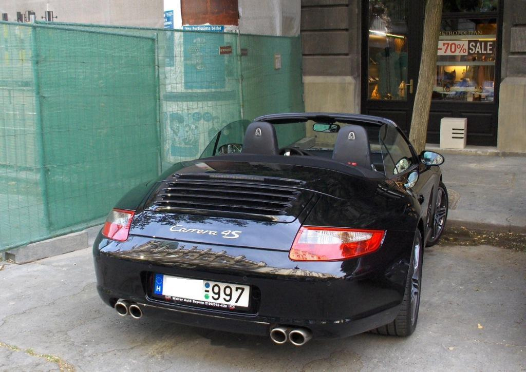 Porsche 911 Carrera 4S Cabriolet (997)