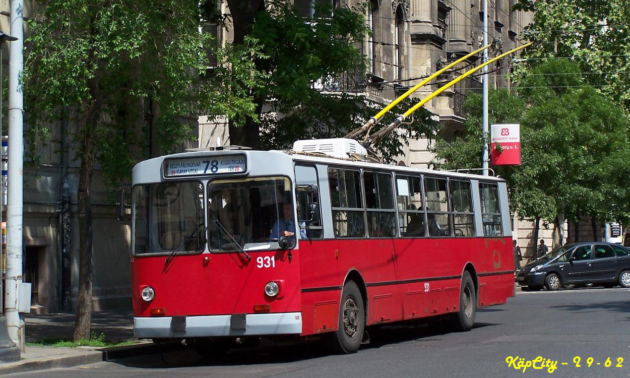 931 (S) - 78 (Kossuth Lajos tér)