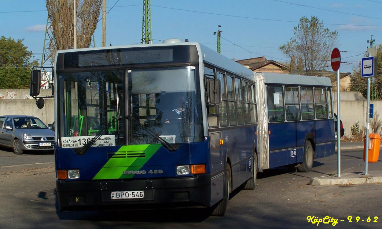 BPO-546 - 136E (Kőbánya-Kispest)