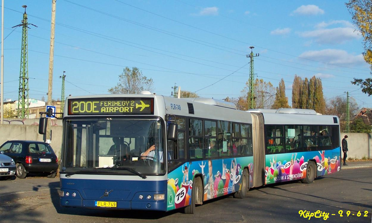 FLR-749 - 200E (Kőbánya-Kispest)