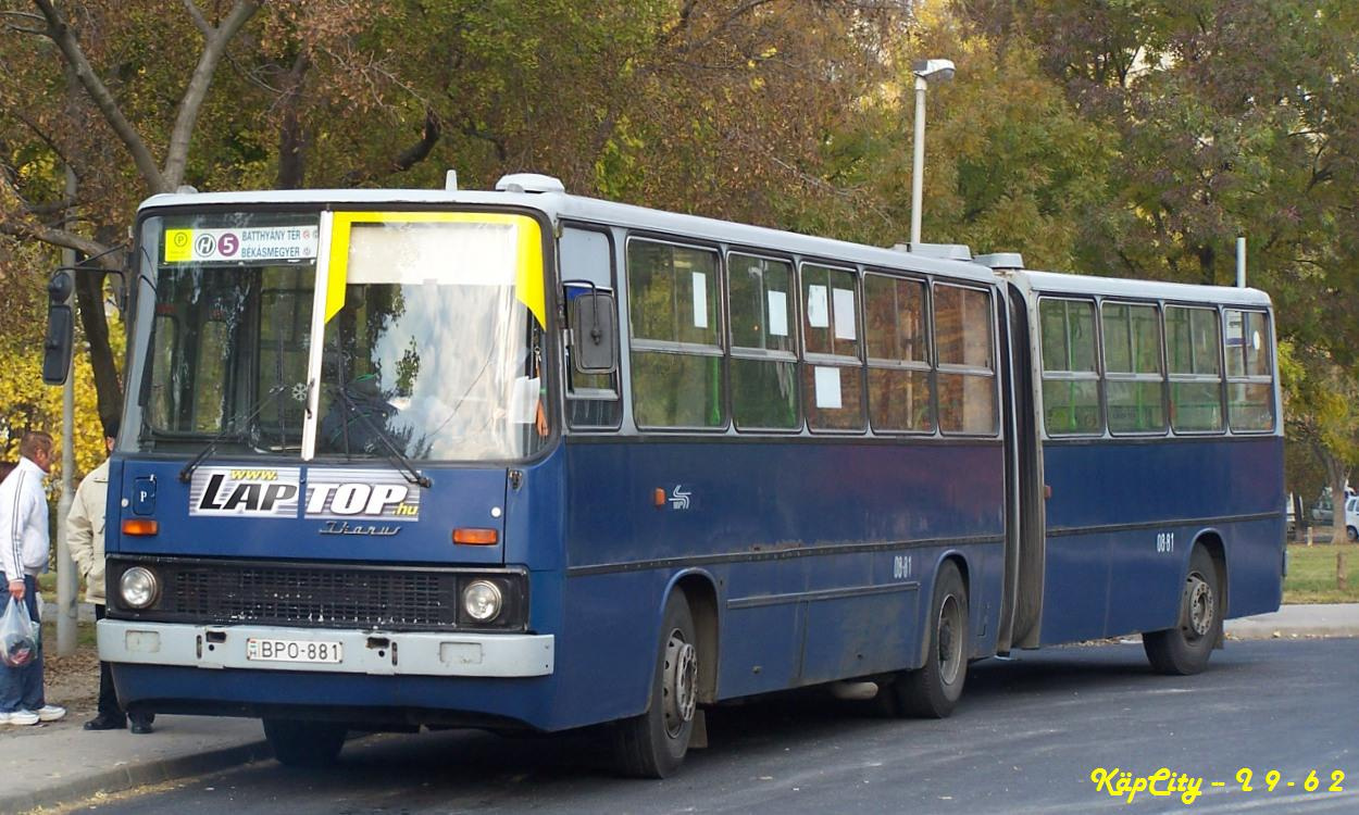 BPO-881 - HÉVP5 (Csobánka tér)