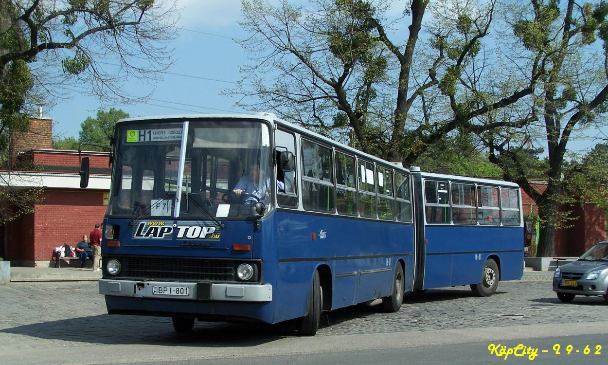 BPI-801 - HÉVP/Gödöllő1/ (Gödöllő, MÁV-Állomás)