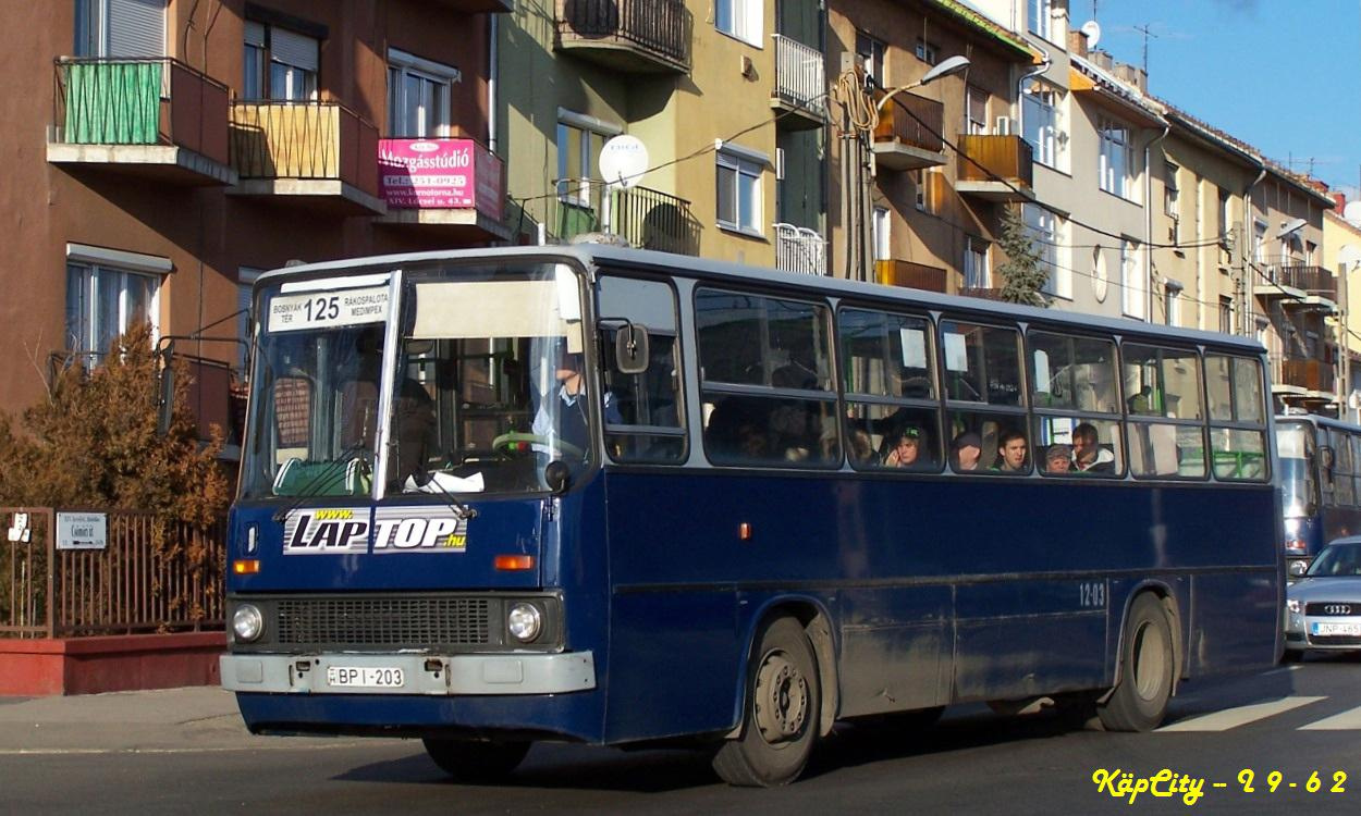 BPI-203 - 125 (Bosnyák tér)