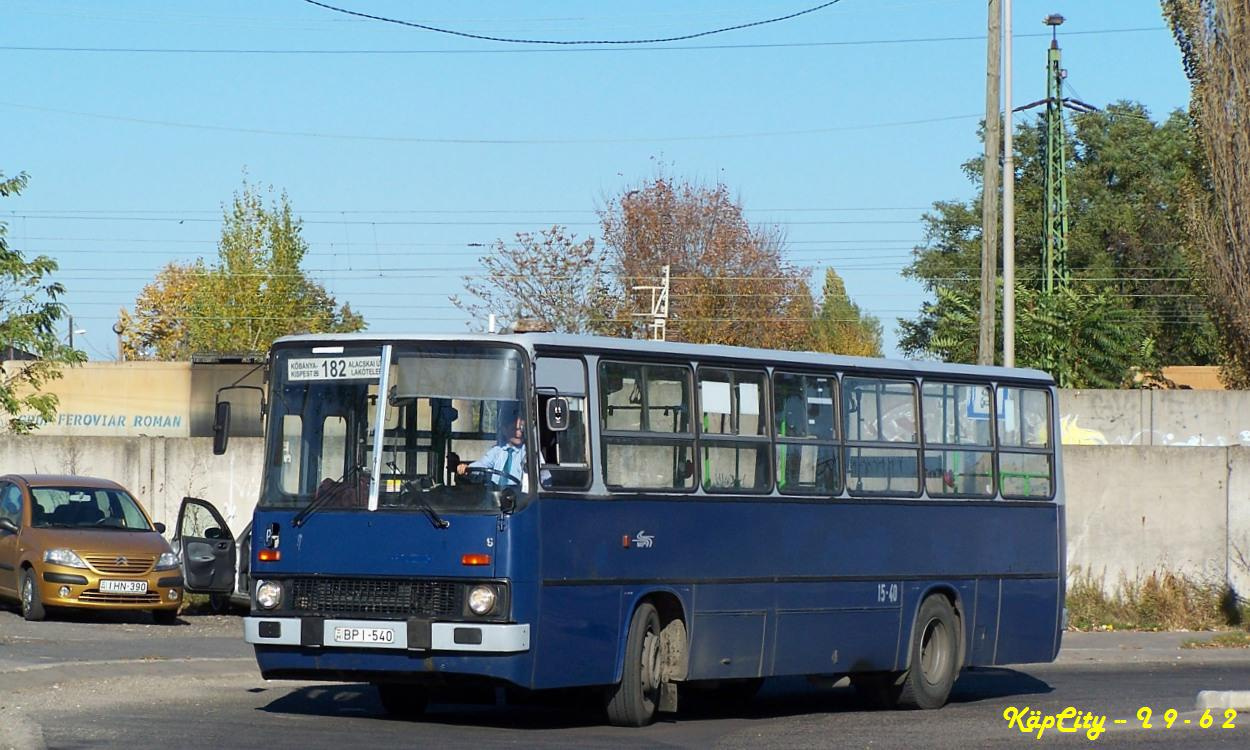 BPI-540 - 182 (Kőbánya-Kispest)