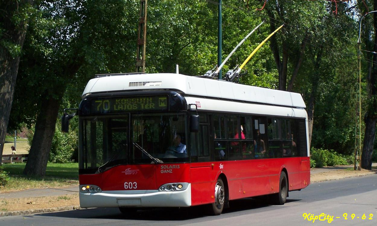 603 - 70 (Zichy Mihály út)