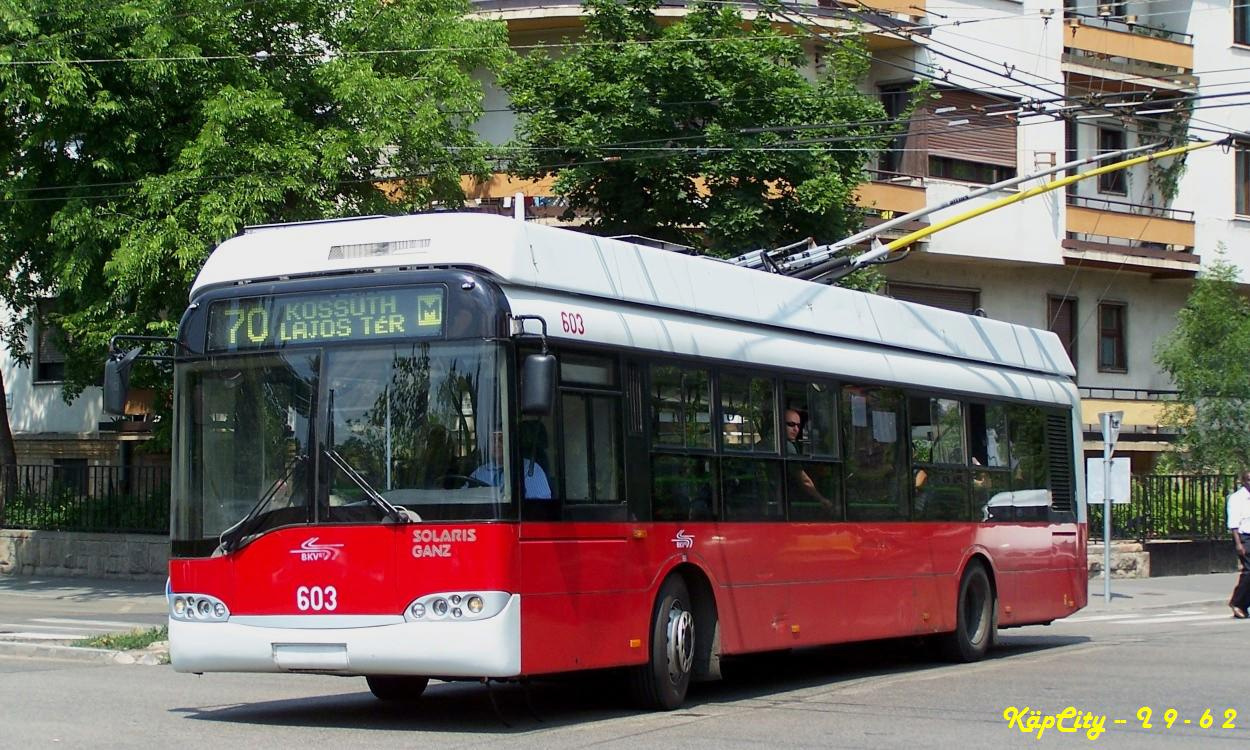 603 - 70 (Erzsébet Királyné útja)