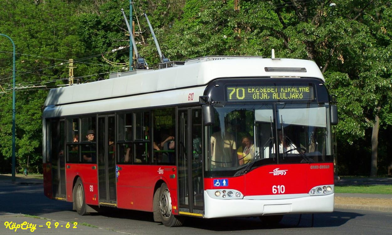 610 - 70 (Dvorzsák sétány)