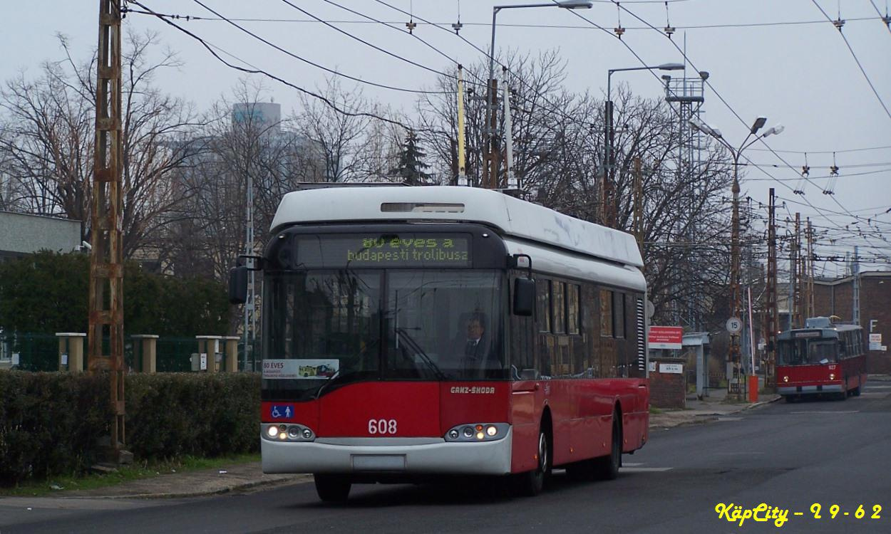 608 - 80 éves a trolibusz (Salgótarjáni utca)